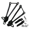 TCMT Foot Pegs Fit For Kawasaki Ninja ZX6R 2009-2024 Rear
