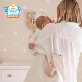 Moonkie - Funda de silicona para chupete, bonito estuche portátil para guardar chupetes, paquete de 2