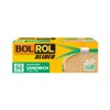 Bol Rol Bolsas Herméticas con Slider para Sándwich, 17 x