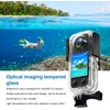 Zopsc Carcasa de Buceo Impermeable, Funda Subacuática 40M, Protectora para