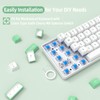 ATTACK SHARK PBT Keycaps Cherry Profile Double-Shot Full Keycap Set