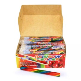 Rainbow Sticks Atkinsons, Rainbow Sticks Box Wild Cherries, Count 36