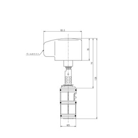 TOTO TH577-1 Opening Valve White