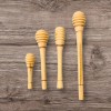 Unbranded 4x Honey Dipper Mexican Wooden Sticks 4 Diff Sizes