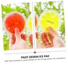 TOVINANNA 5pcs Fruit Design Mini Pads for Travel Portable Automatic