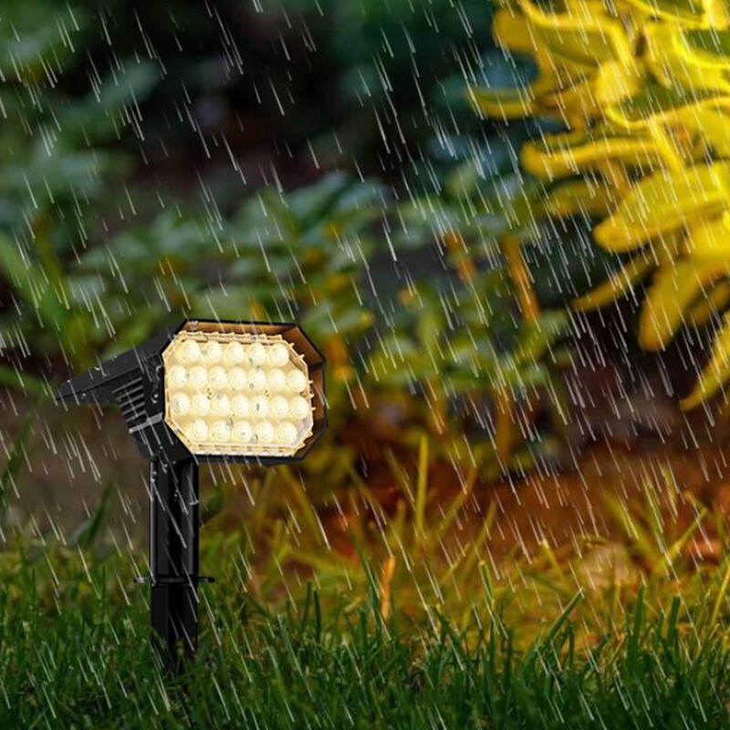 Solar Garden Lights Professional 24 LEDs IP54 Waterproof Solar Landscape