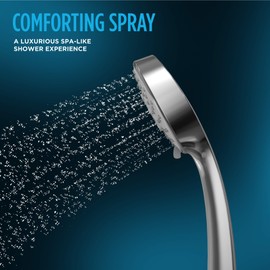 TOTO 4 Inch, Polished Chrome Tbw03003u2#Cp L Series Classic Five Spray Modes 4" 2.0 Gpm Handshower