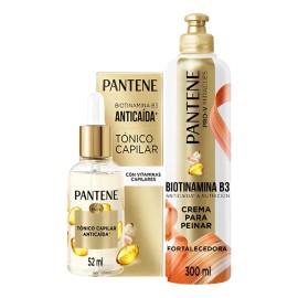 Pantene Anti Caida Serum + Crema Biotinamina Vitamina B5 B3