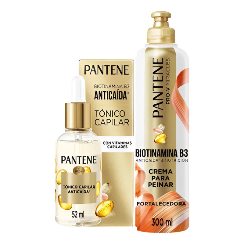 Pantene Anti Caida Serum + Crema Biotinamina Vitamina B5 B3