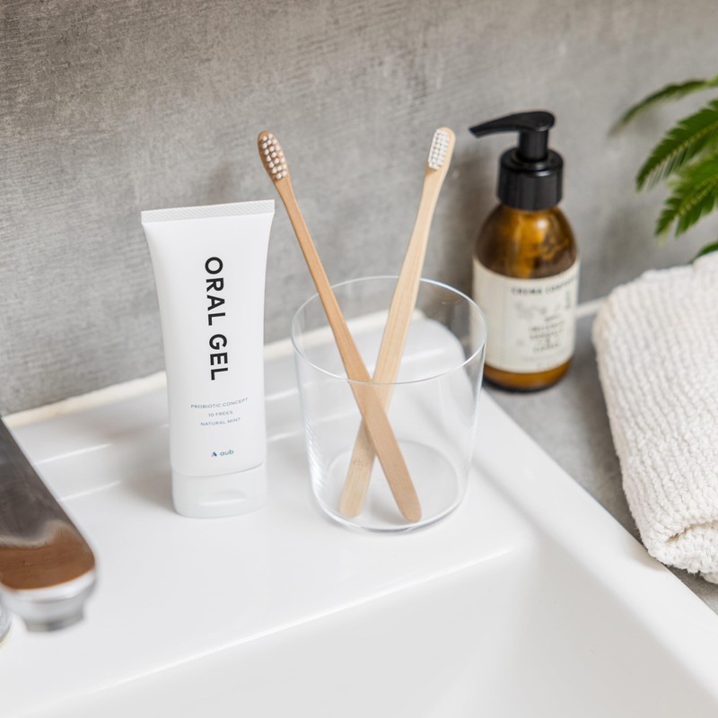 aub Oral Gel Toothpaste Gel, Derived from Lactic Acid Bacteria,