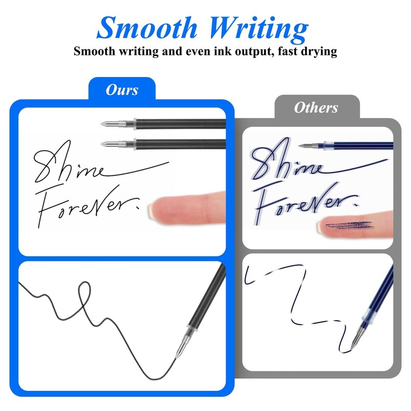 Erasable Refills, Compatible with Legami, Height 13 cm