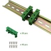 CEMYDEYO PCB DIN C45 Rail Adapter, 20 Pieces (10 Sets)