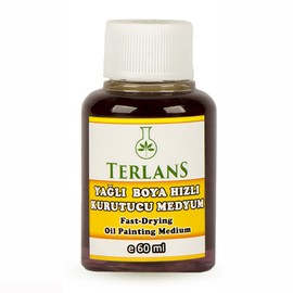 Terlans Yağlı Boya Hızlı Kurutucu Medyum 60 ml Fast-Drying Oil Painting Medium