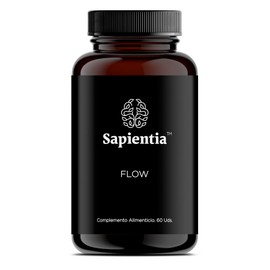 Sapientia Flow - Promueve PRODUCTIVIDAD y CLARIDAD MENTAL Nootrópico 100% natural, Gluconato de Zinc, Pasiflora, L-teanina, Verbena, Selenio, Complejo