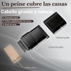2 en 1 Portátil Peine para Tinte de Cabello, Marrón