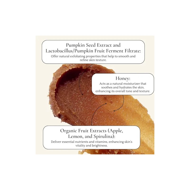 Exfoliante Facial Same Skincare 01 Miel Y Calabaza, Vitamin