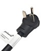 Parkworld 65184 3-Prong Industrial Splitter Cord, NEMA 6-30P to 6-30R