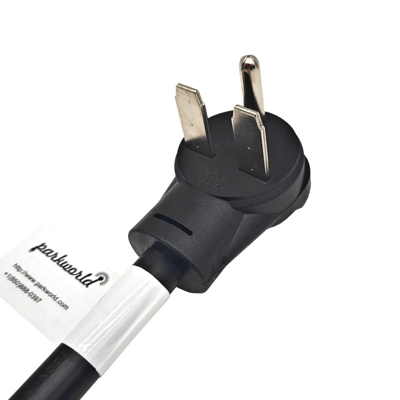 Parkworld 65184 3-Prong Industrial Splitter Cord, NEMA 6-30P to 6-30R