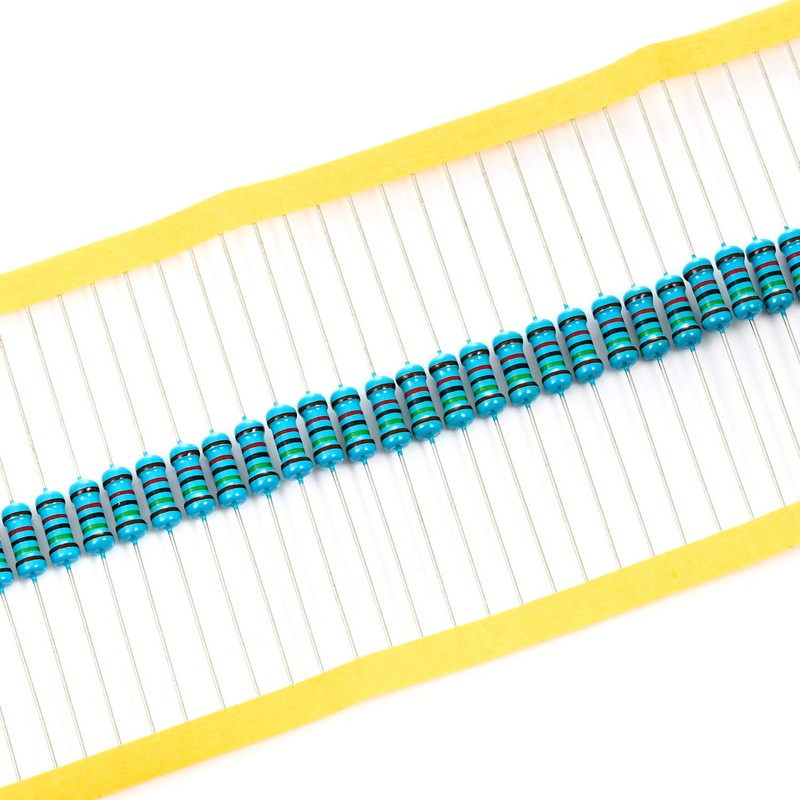 Chanzon 50pcs 1W 15K Ω ohm 15000r Metal Film Fixed