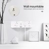 Surge Protectors with 4 Outlet，Power Board with Individual switches, Power