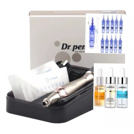 Derma Dr Pen E30 Inalámbrico + 12 Repuestos +kit Lanbena