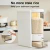 UFORU Rice Dispenser 20 lbs | Large Rice Storage Container