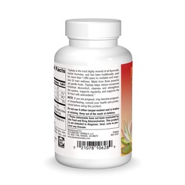 Planetary Ayurvedics Triphala 1000mg GI Tract Wellness & Cleanse - Powerful Herbal Supplement - Balance & Detox Digestive Support Rejuvinate & Regularity - 60 Tablets