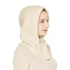 Facecozy Winter Hats for Women, Wool Blend Hooded Scarf Hat