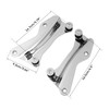 TCMT Chrome Solo Rack w/Docking Hardware Kit Fit For Harley