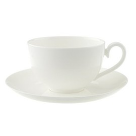 Royal Café au lait Tasse mit Untertasse 2tlg. XL