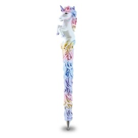 Planet Pens Sparkle Tail Unicorn - Cute Unicorn Ballpoint Pen with Black Ink, Unique Girly Pen for Kids' Unicorn Stationery and Adults Office Supply Novelty Pen for Office Desk Decor Accessory