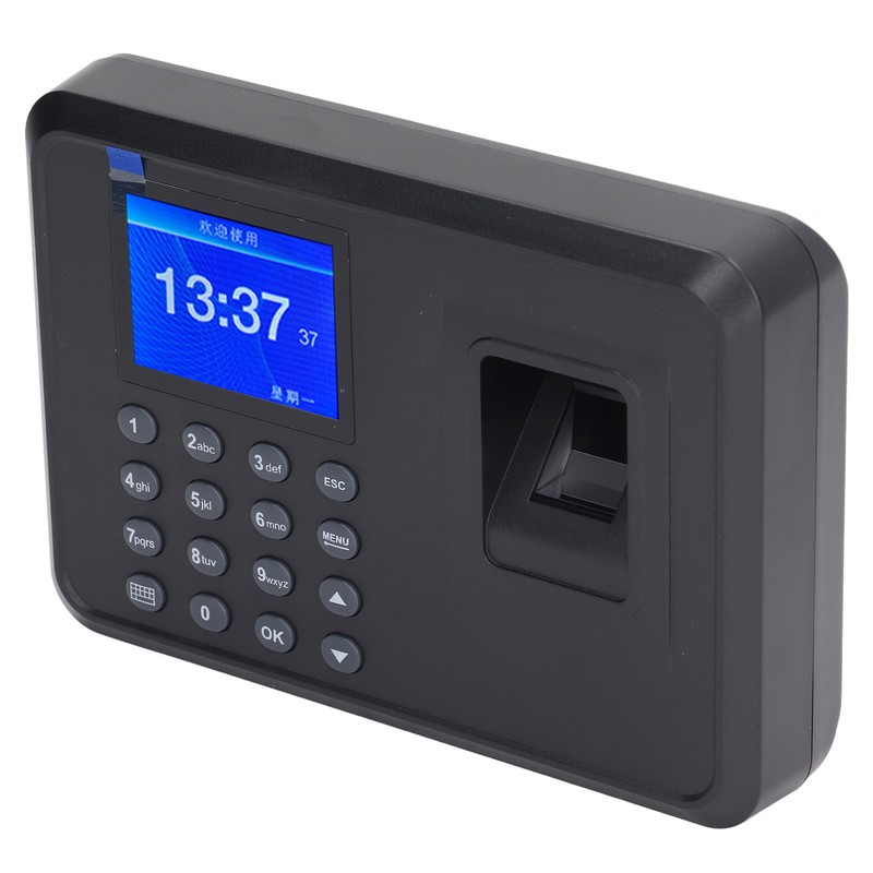 Fingerprint Time Attendance Machine Multi Languages Voice Reminder Fingerprint Password