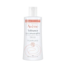 Avene Tolerance Lotion Nettoyante Gelifiee Cleansing Makeup Lotion for Reactive Sensitive Skin, 400ml