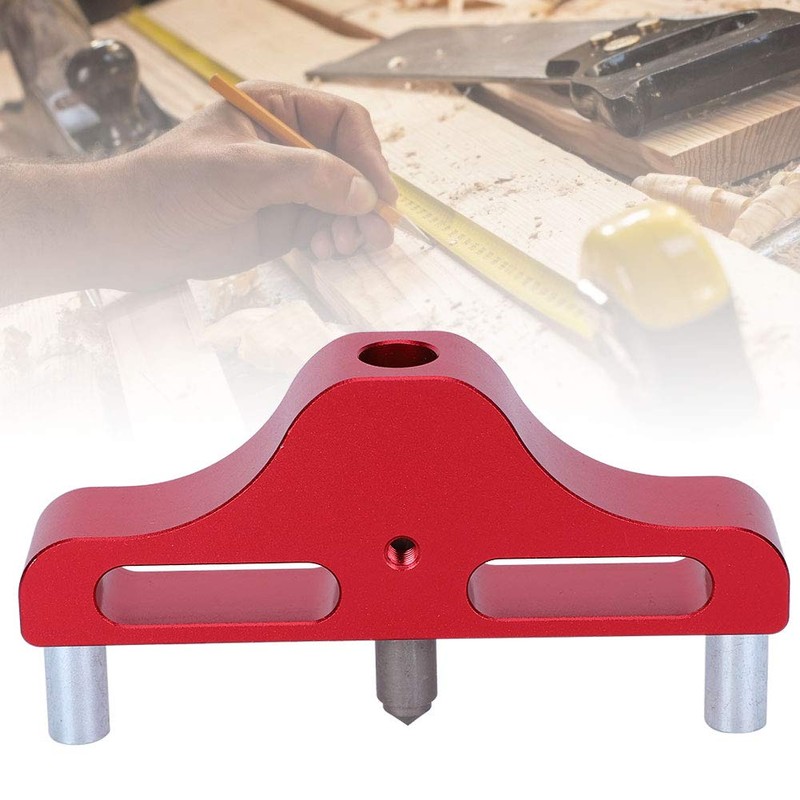 Uadme Centre Finder Line Scriber, Resistant Aluminum Alloy Scribing Marking