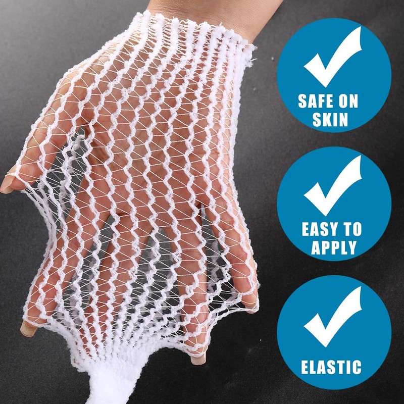 Tubular Elastic Dressing Retainer Net Stretch Wound Dressing Bandage Breathable