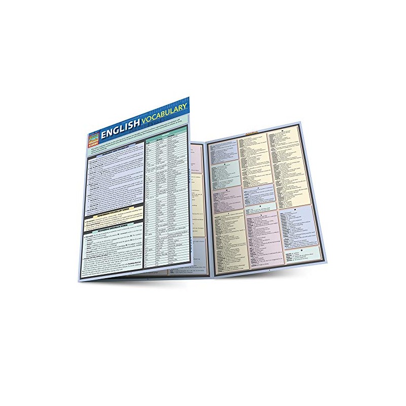 English Vocabulary QuickStudy Laminated Reference Guide (Quick Study Academic)