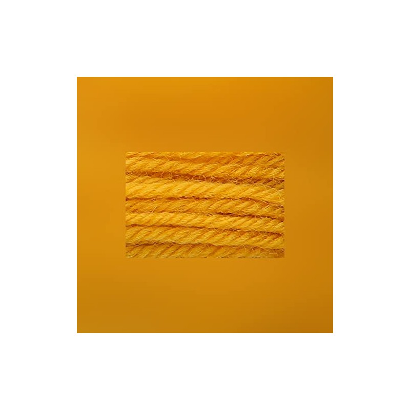 Susan Bates Embroidery Thread, 100% wool, Hinig Yellow, 10m