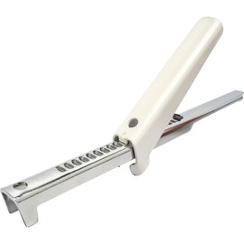 Westmark Screw Lid Opener, Flexible, Adjustable, Long Lever, Steel, Vario, Silver/White, 10542270