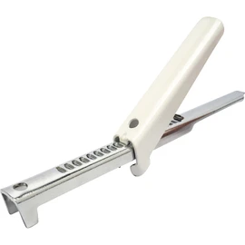 Westmark Screw Lid Opener, Flexible, Adjustable, Long Lever, Steel, Vario, Silver/White, 10542270