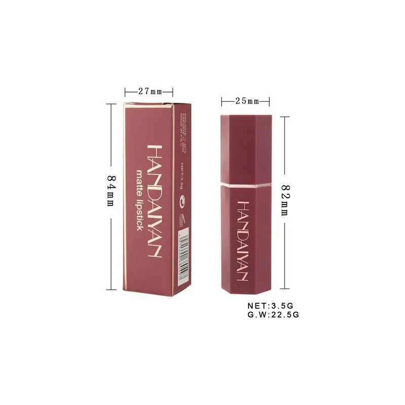Lapiz Labial Color Mate Silky Saturados Larga Duración