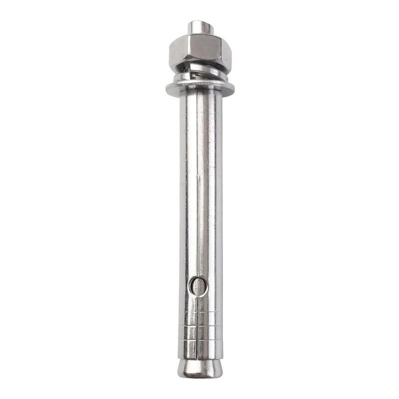 JENSWILL 10 Pack M8x80mm Expansion Bolts Anchor Bolt 304 Stainless