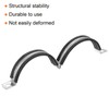 sourcing map 6Pcs Split Ring Hanger Pipe Strap Fit for
