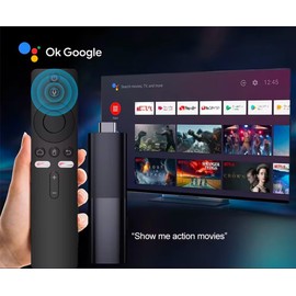 Android TV Stick USB 4K Streaming TV Stick Wifi Support Bluethooth, Voice Remote HD Streaming Smart tv box 4k android 13 I96 D9 ATV