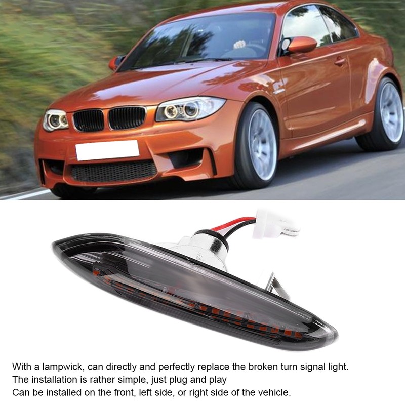 Car LED Brake Turn Signal Side Marker Indicator Lamp Fit