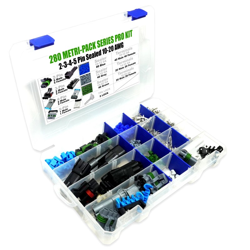 Aptiv (formerly Delphi) 365pcs (2,3,4,5 PIN) APTIV/Delphi Metri-Pack 280 Series