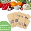 180 Pack Small Seed Envelopes Resealable with Clear Window –