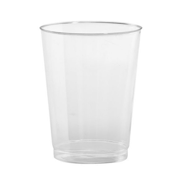 Hanna K. Signature Collection Plastic Tumbler-10oz | Clear | Pack of 40 Tumbler, 10 oz