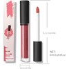 Labial Crema 12 colores hidratante y resistente al agua –