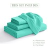 Elegant Comfort Luxurious 1500 Premium Hotel Quality Microfiber 4-Piece Sheet