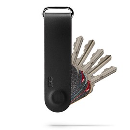 Distil Union Ferris KeyLoop Key Organizer | Minimalist Compact Key Holder | Includes Leather Cover, 5 KeyMods, & FobRing | Holds up to 6 Keys + Car Key